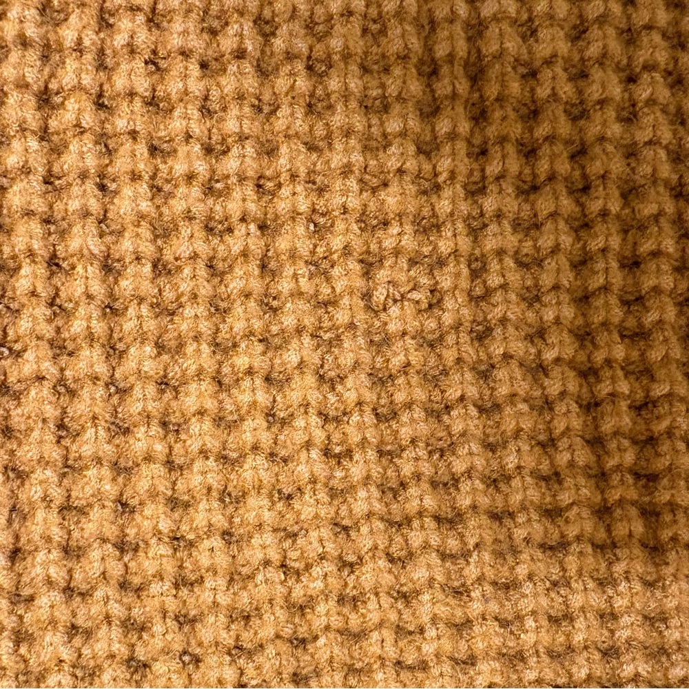 Modcloth cowlneck chunky sweater mustard yellow fall cozy versitile soft autumn - Picture 10 of 10
